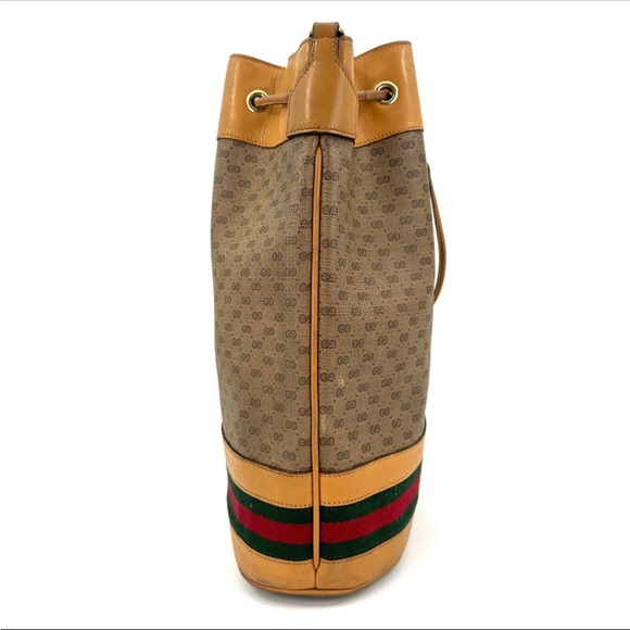 Gucci Shoulder Bag Sherry line Brown PVC - Picture 5 of 16